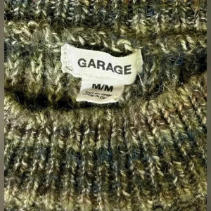 Garage oversized cropped sweater Size Medium